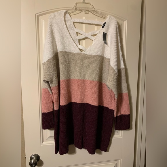 Torrid Criss Cross Back Sweater - Picture 8 of 13